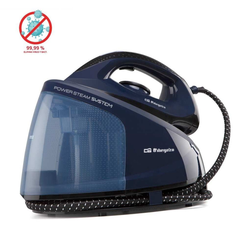 Centro planchado Orbegozo VP8550, 2400w, 1.2l, 6ba Centro planchado Orbegozo VP8550, 2400w, 1.2l, 6ba
