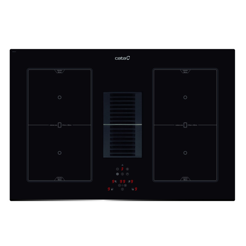 Inducción Cata AS7502FLEXA,77x52cm, C/EXTRACTOR Inducción Cata AS7502FLEXA,77x52cm, C/EXTRACTOR