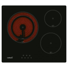 Vitroceramica Cata TD6003BKA, 3zonas, touch contro