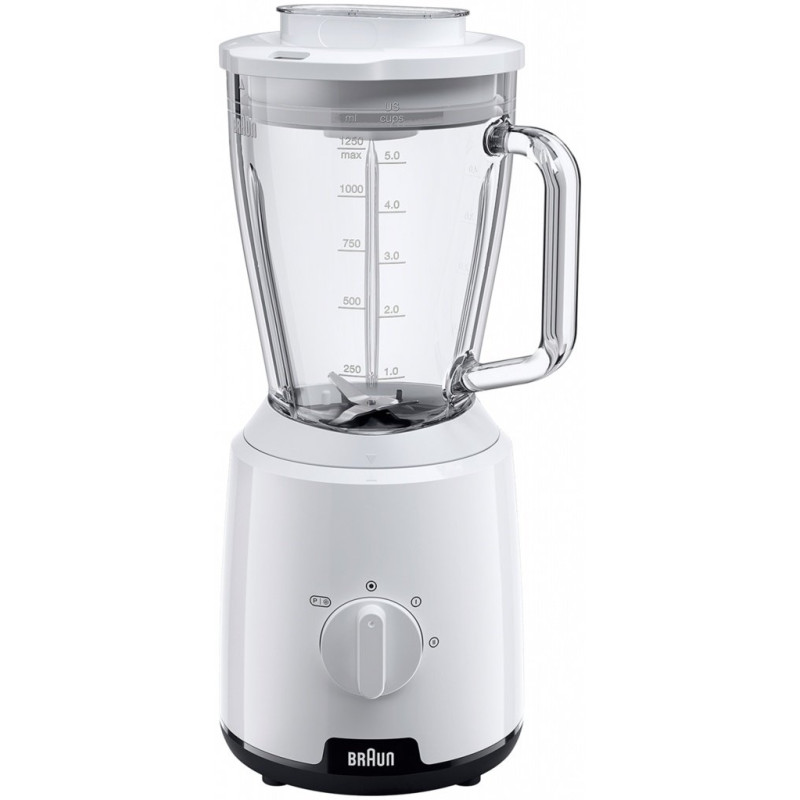 Batidora Vaso Braun JB1050WH, 600W, 1.25L