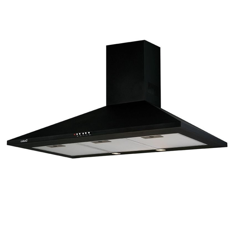 Campana Decorativa Cata OMEGAII600BK, 60cm, negra, Campana Decorativa Cata OMEGAII600BK, 60cm, negra,