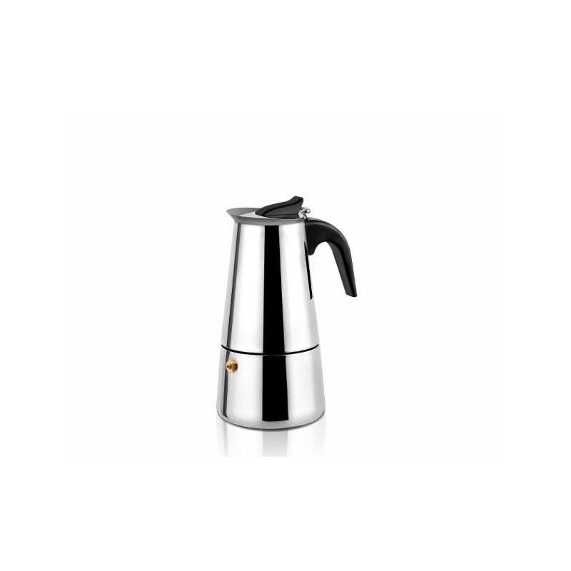 Cafetera italiana acero Haeger CP06S001A, ss moka