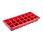 Bandeja de silicona Jata AC40, 21 cubitos hielo Bandeja de silicona Jata AC40, 21 cubitos hielo