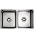 Fregadero Cata CB2, Inox, 2C, 74,5x41cm