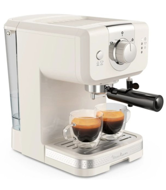 Cafetera Express Moulinex XP330A10, 15bar, Retro,