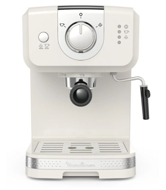 Cafetera Express Moulinex XP330A10, 15bar, Retro,