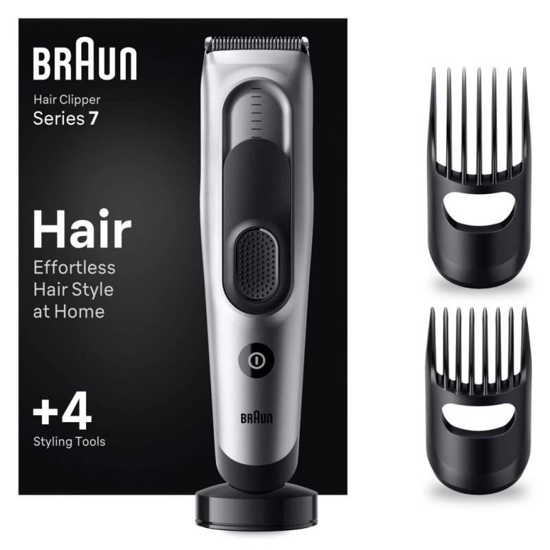 Afeitadora Braun HC7390, hairclip blkspcgry box Afeitadora Braun HC7390, hairclip blkspcgry box