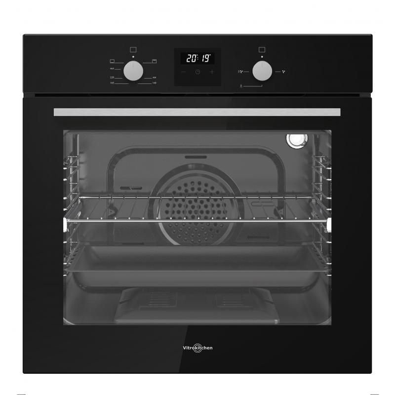 Horno Vitrokitchen HG602NB, Gas, 60cm, But, Negro Horno Vitrokitchen HG602NB, Gas, 60cm, But, Negro