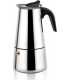 Cafetera italiana acero Haeger CP10S002A, ss moka