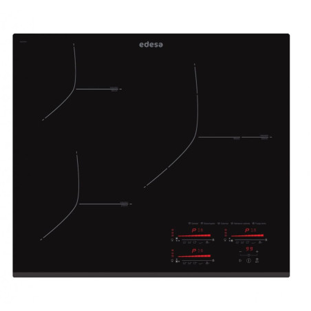 Inducción Edesa EIMS6330BBK, 3f, Slider, ind conti