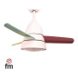 Ventilador Techo FM VTKIDSL, DC 90cm Ø c/Luz c/Ma Ventilador Techo FM VTKIDSL, DC 90cm Ø c/Luz c/Ma