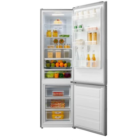 Combi Midea MDRB489FGE02O, 201x60cm, E, NFR, Inox