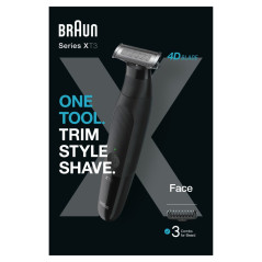 Barbero Braun XT3100, Afeita, recorta y perfila, H