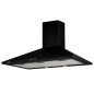 Campana Decorativa OMEGA900BK, 90cm, Negro, 645m3/ Campana Decorativa OMEGA900BK, 90cm, Negro, 645m3/