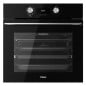 Horno Teka HLB8416BK multif., airfry cristal negro