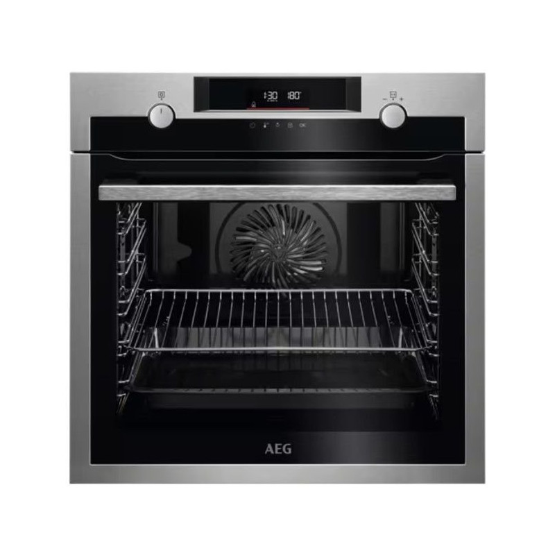 Horno AEG BPE53516XM, Pirolítico, Multif. 9, 72L,