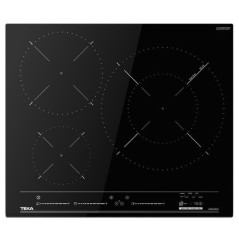 Inducción Teka IZC63320MSSBK, 3 zonas, 32cm, 7.2kW