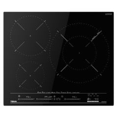 Inducción Teka IZC63632MSTBK, 3 zonas, 32cm,