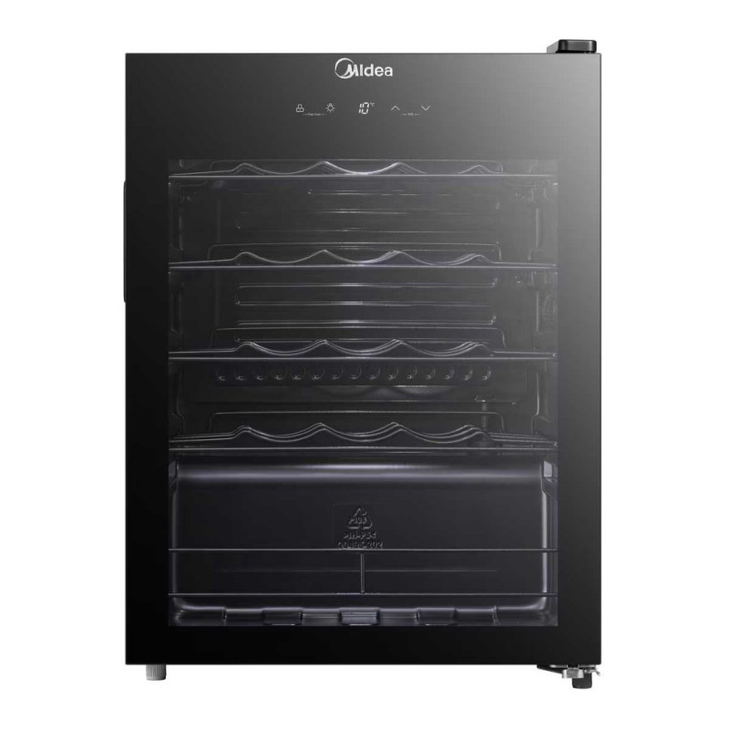 Vinoteca Midea MDRW111FGG22, 64x47cm, G, Negro