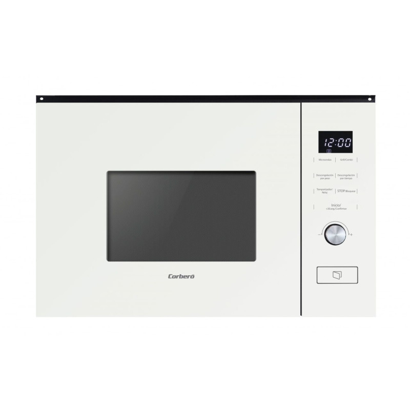 Microondas Corbero CMICM20GLWINTEG, 20L, 800w, Bl Microondas Corbero CMICM20GLWINTEG, 20L, 800w, Bl