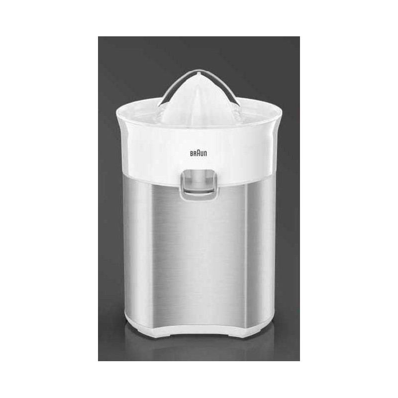 Exprimidor Braun CJ5050WH, 60w, XL, Blanco-Metal Exprimidor Braun CJ5050WH, 60w, XL, Blanco-Metal