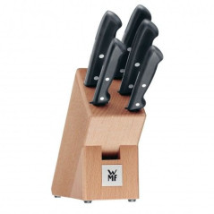 Juego 5 Cuchillos WMF Con Soporte Madera 187469999