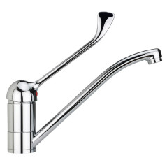 Grifo Teka MED913, monomando, caño alto, cromo