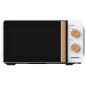 Microondas Corbero CMICG270WOODN, 20L, Blanco, 700 Microondas Corbero CMICG270WOODN, 20L, Blanco, 700