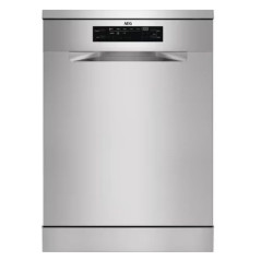 Lavavajillas AEG FFB74907ZM, 14cub, C, 3ªB, Inox