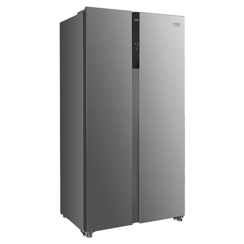 Frigo SBS Beko GNO5323XPN, 177x91cm, NF, D, Inox