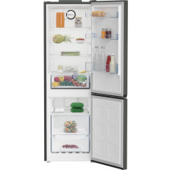 Combi Beko B1RCNE364G, 187X60cm, E, look inox, neo