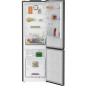 Combi Beko B1RCNE364G, 187X60cm, E, look inox, neo