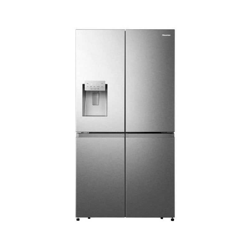 Frigo 4P Hisense RQ760N4SASE, 179x92cm, E, Inox