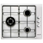 Encimera Cata GIB6021X, Inox, 3 fuegos, 58x50cm