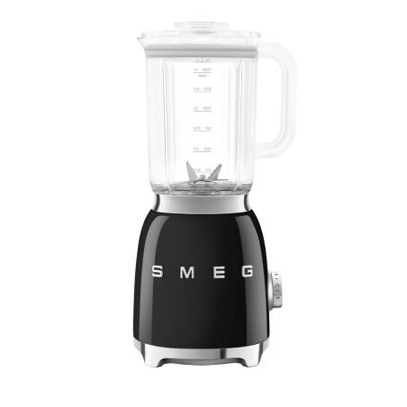 Batidora vaso Smeg BLF03BLEU, negro, 800w, 1.5l, 5