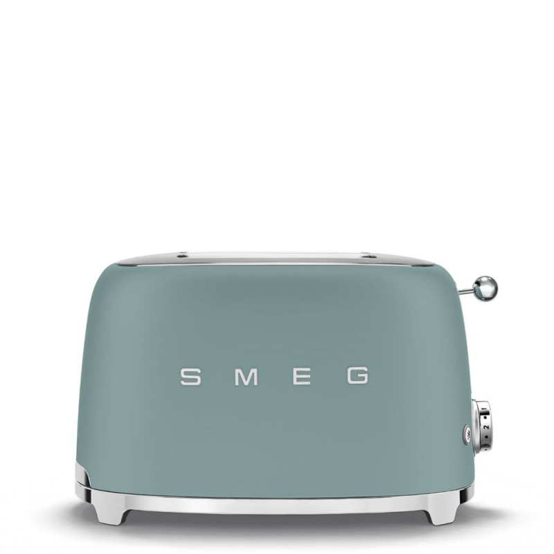 Tostador Smeg TSF01EGMEU, 2x2, 950w, verde esmeral