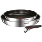 Set3 Sarten Tefal L8973S45, 22/26+m Ingenio Emotio