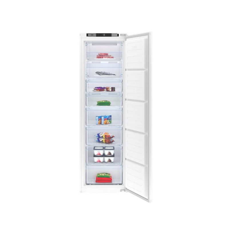 Congelador V. Beko BFNA247E40SN, 177x54, E, NF, In