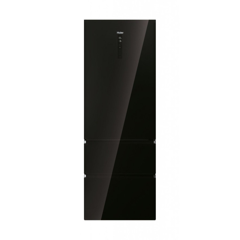 Combi Haier 3P HTW7720DNGB, 200x70cm, D, Negro