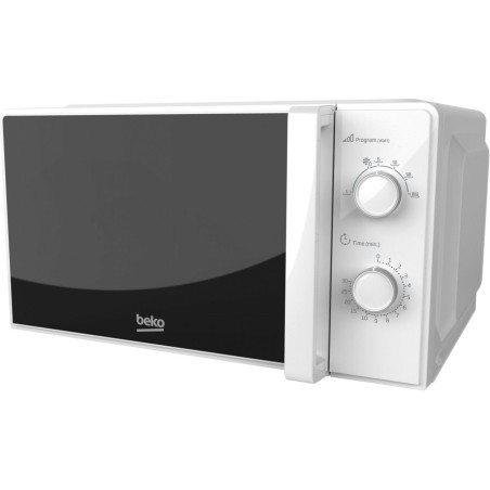 Microondas Beko MOC20100WFB, 20L, 700W, Blanco