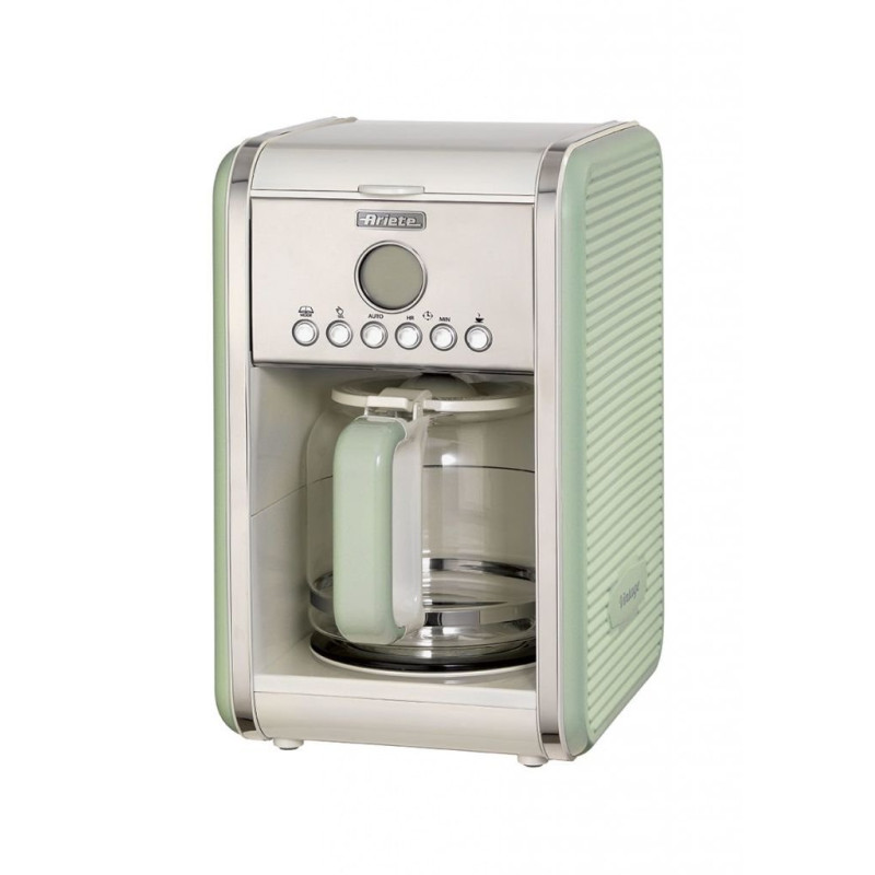 Cafetera goteo Ariete 134204, vintage verde 12t Cafetera goteo Ariete 134204, vintage verde 12t