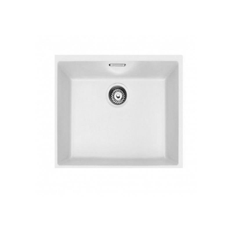 Fregadero Mepamsa SQUARE 50.40 BLANCO,SINTETICO Fregadero Mepamsa SQUARE 50.40 BLANCO,SINTETICO