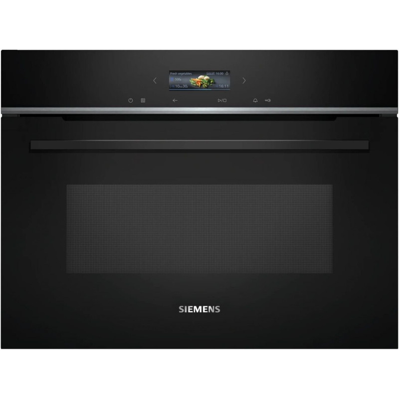 Microondas Siemens CE732GXB1, 45cm, 36L, Cristal N Microondas Siemens CE732GXB1, 45cm, 36L, Cristal N