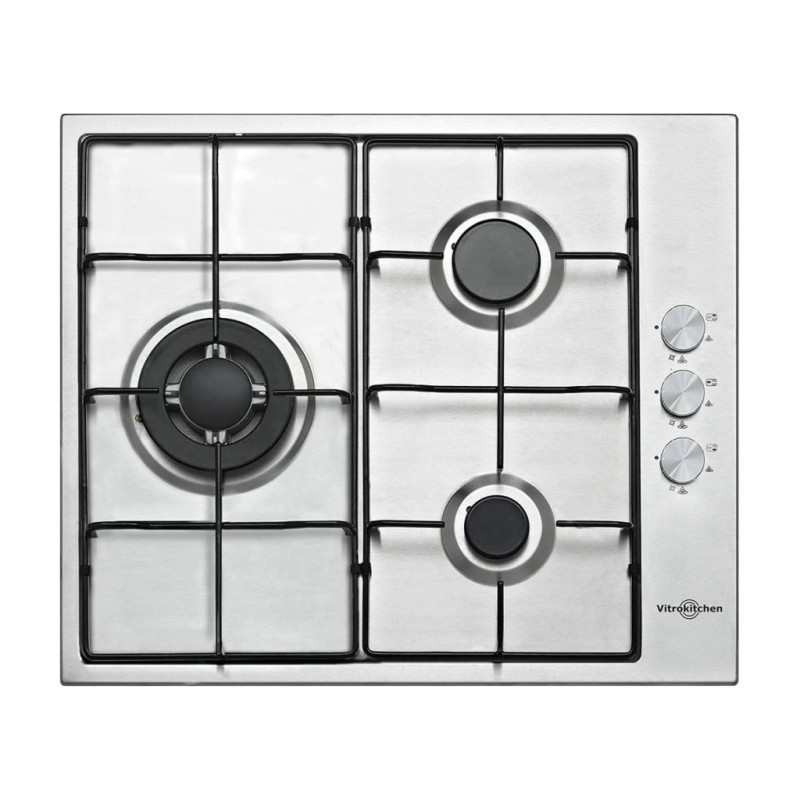 Encimera Vitrokitchen EN630LIN, 3F, 60cm, Nat, Ino