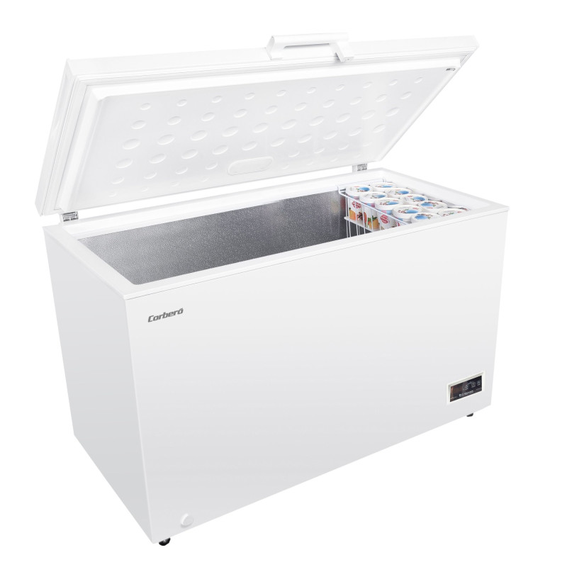 Congelador H. Corbero CCHH40024E, 71x130cm, 371L, Congelador H. Corbero CCHH40024E, 71x130cm, 371L,