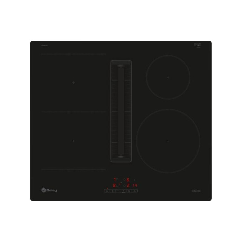 Induccion Balay 3EBC963ER, 4z, Extractor, 60cm Induccion Balay 3EBC963ER, 4z, Extractor, 60cm