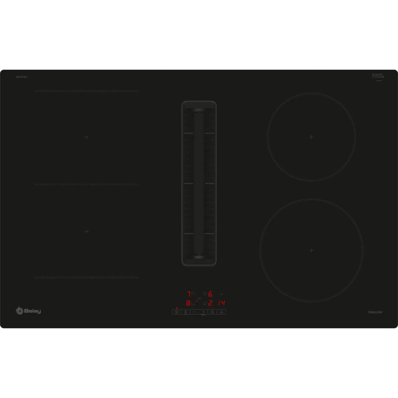 Induccion Balay 3EBC983ER, 4 Zonas, Extractor, 80c