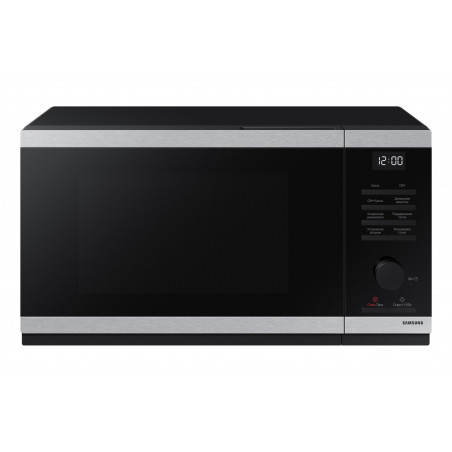 Microondas Samsung MG23DG4524ATE1, 23L, Negro/Inox