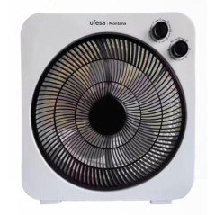 Ventilador Box Fan Ufesa MONTANA, 30cm, 3 Velocida