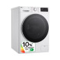 Lavadora LG F4WR5509A0W, 9kg, 1400rpm, A-10%, Blan